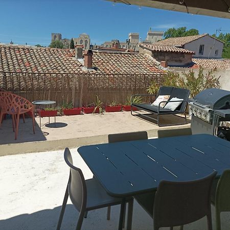 Maison Intra Muros, Terrasses Avec Vue Jaccuzzi Et Garage Avignon Kamer foto