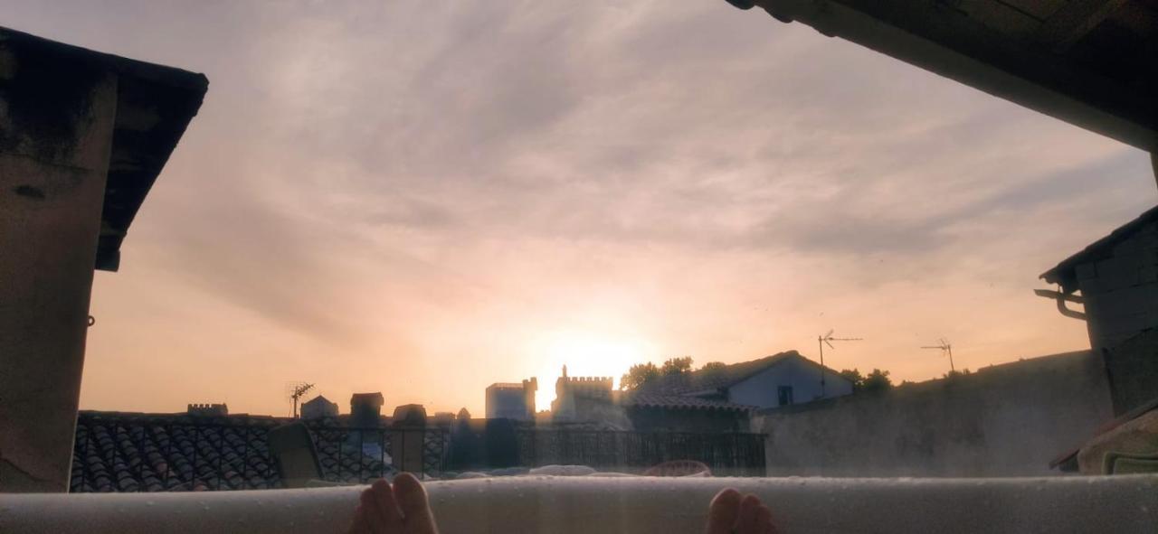Maison Intra Muros, Terrasses Avec Vue Jaccuzzi Et Garage Avignon Buitenkant foto